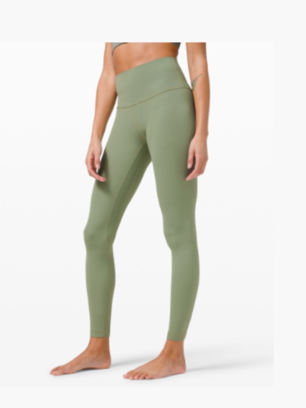 lululemon High-Rise Align Willow Green 28” Leggings 8